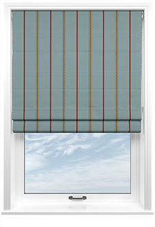 The British Stripe Co. Alfred, Highlands No.1 - Roman Blind